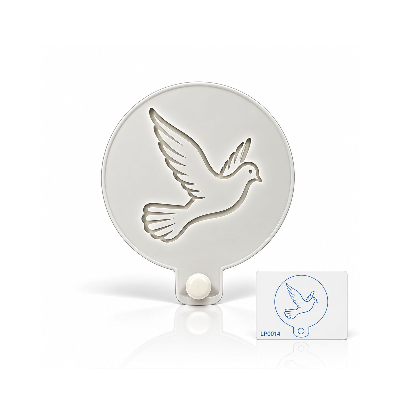 Dove Stencil Large