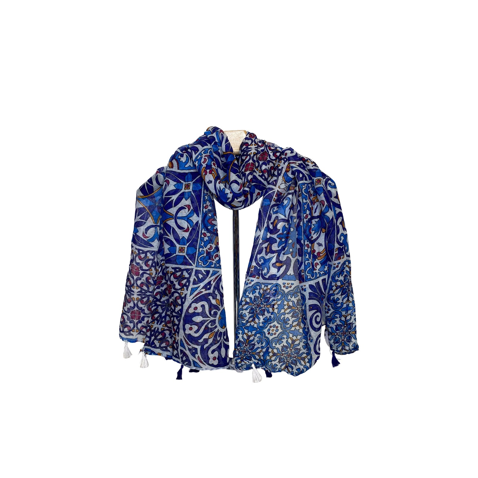 Scarf Blue Multi