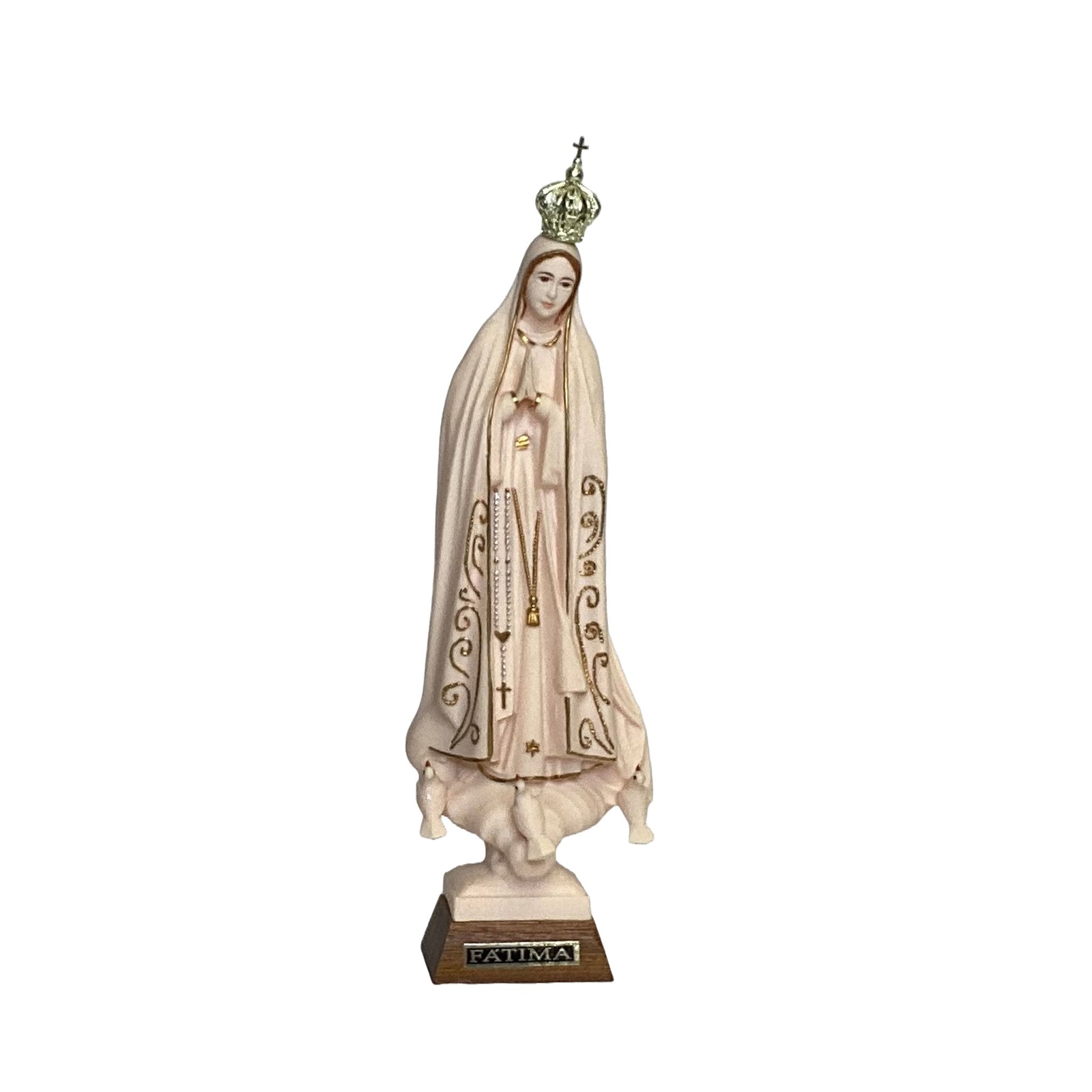 Our Lady of Fatima 11" Pink