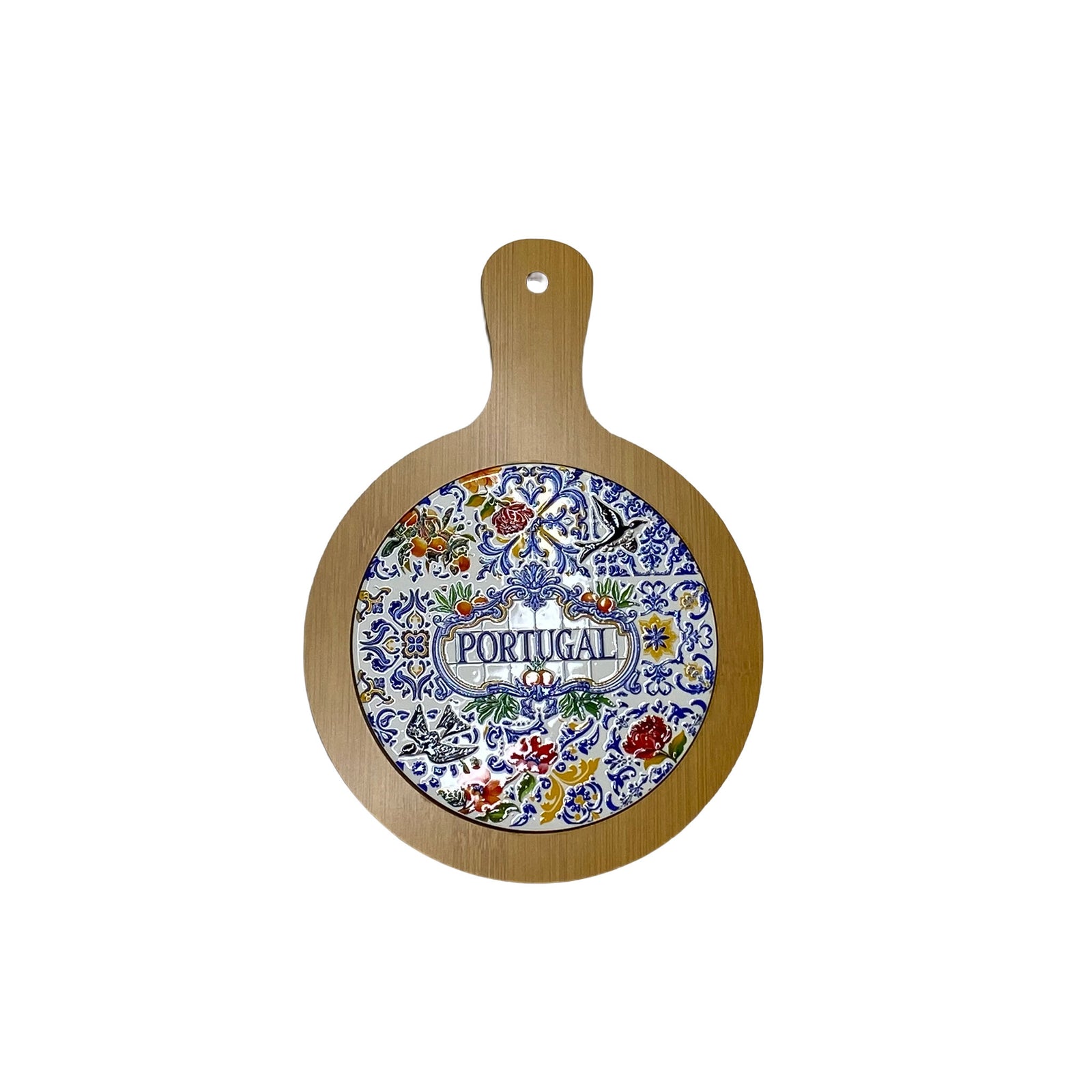 Wood Board with Tile