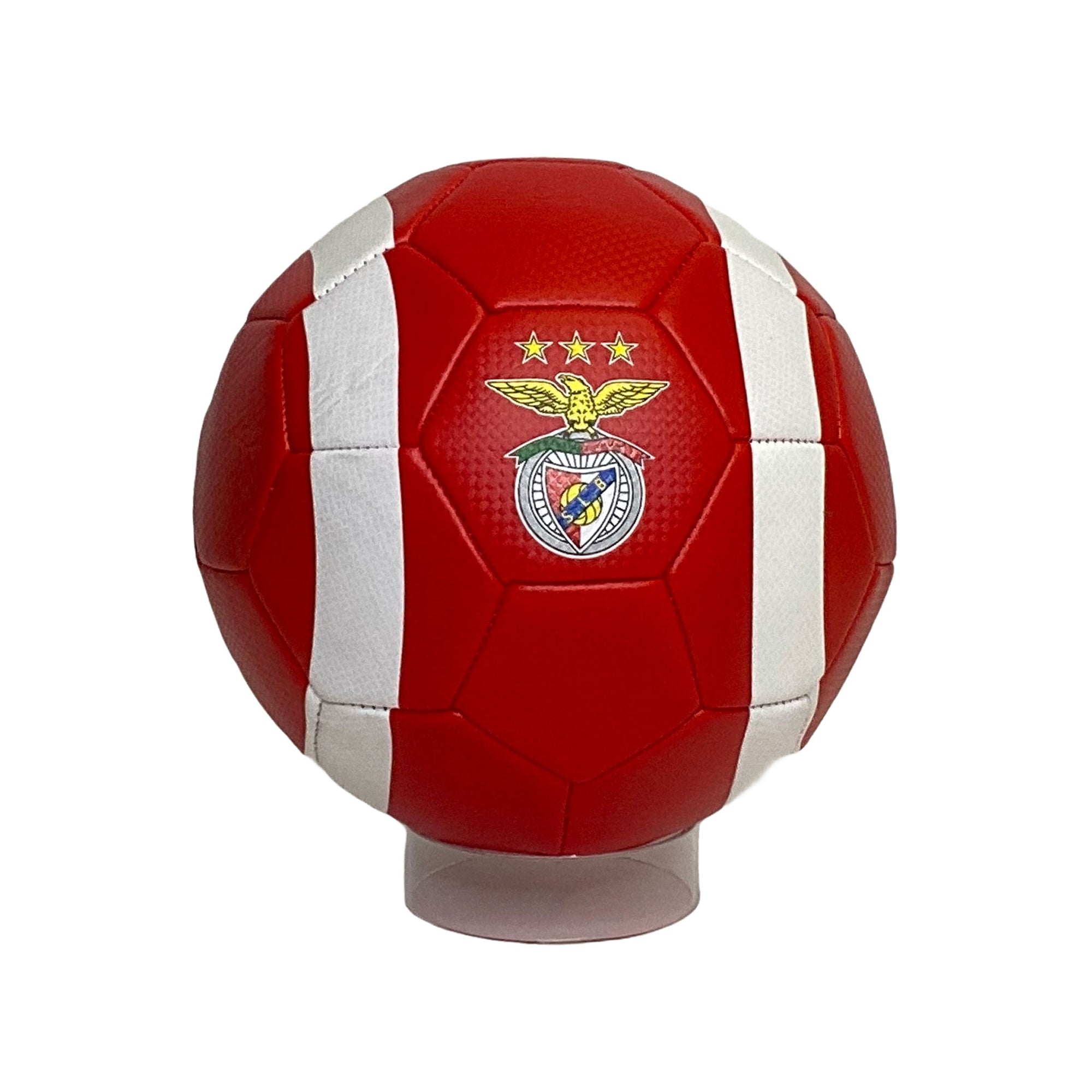 Soccer Ball Red & White