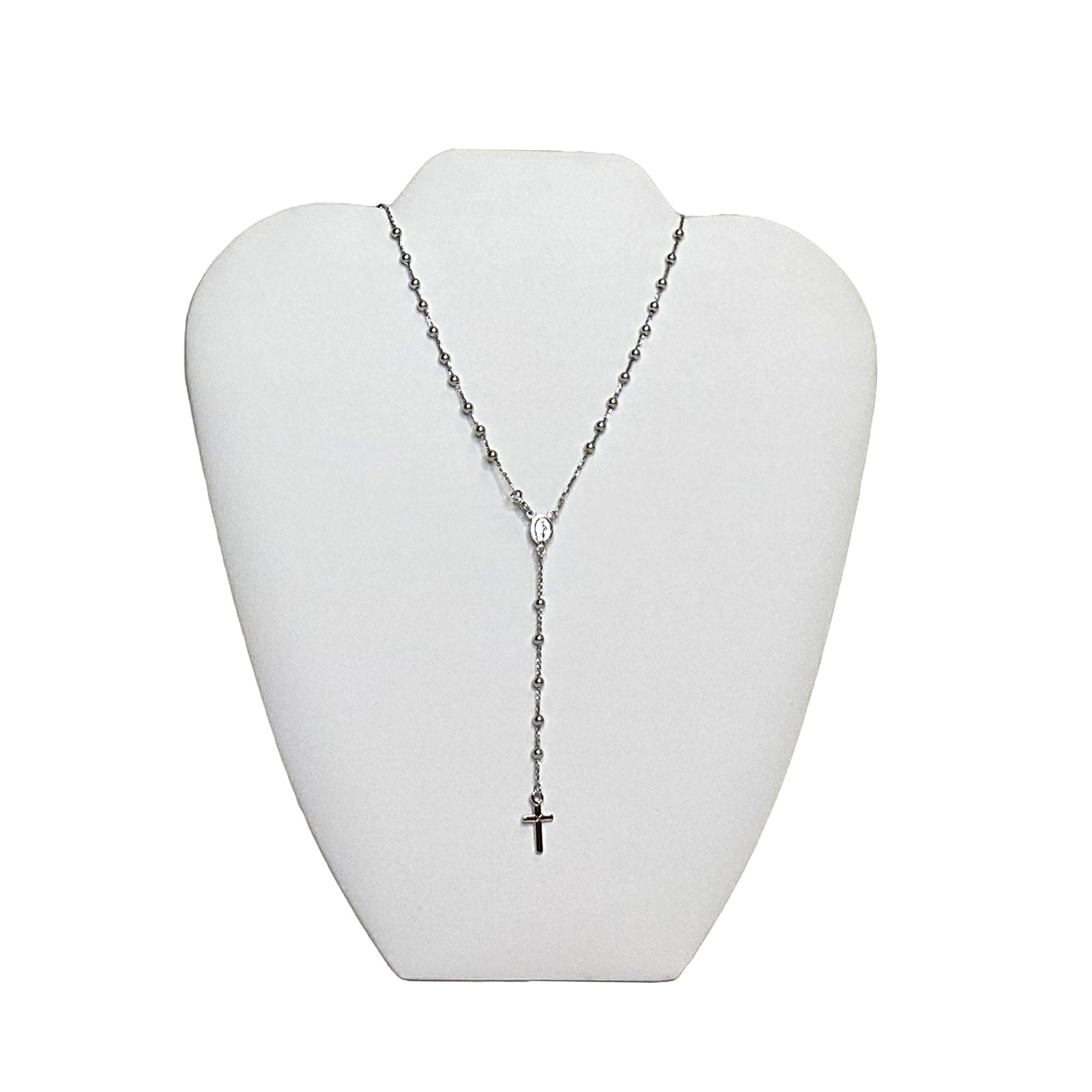 White gold Rosary