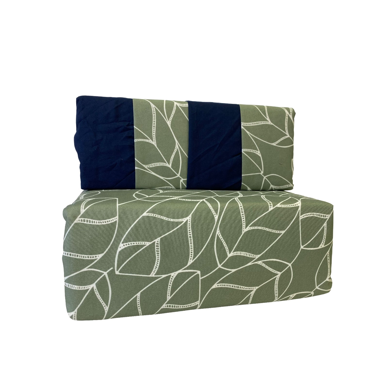 Bed Sheets King Size Navy/Sage