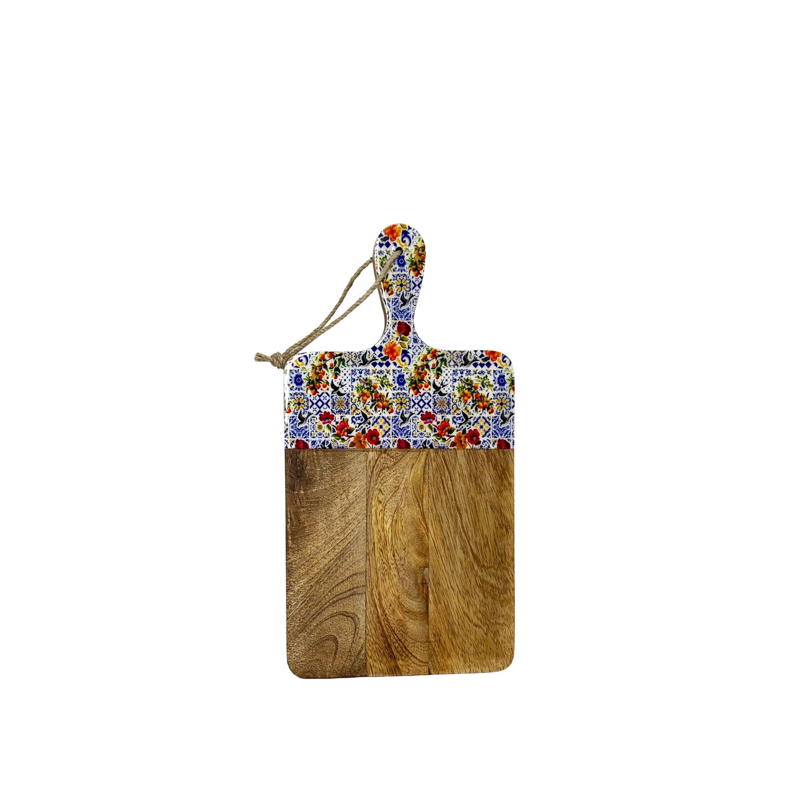 Appetizer Board with Flowers 14x7