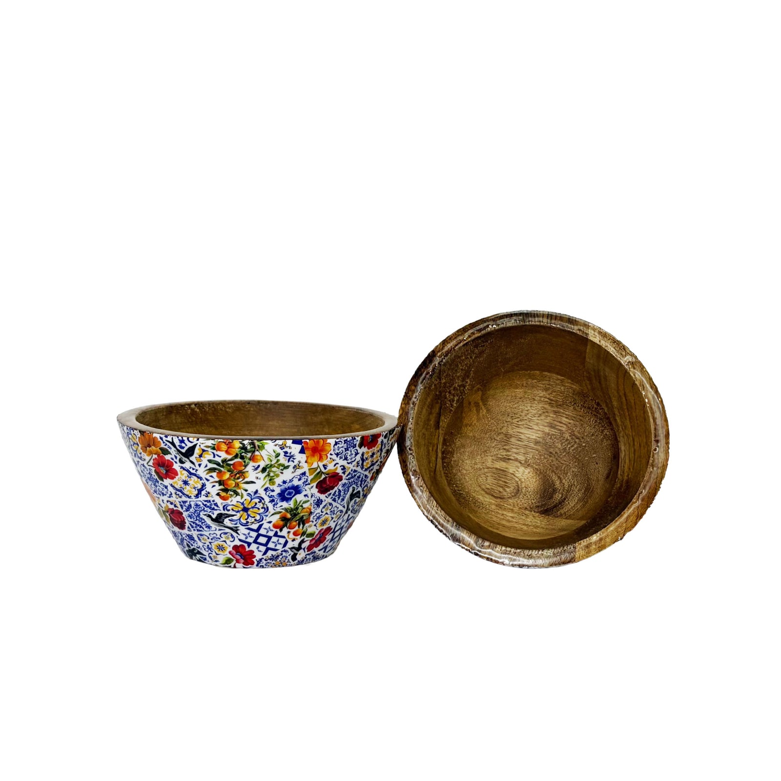Wood Salad Bowl 6"