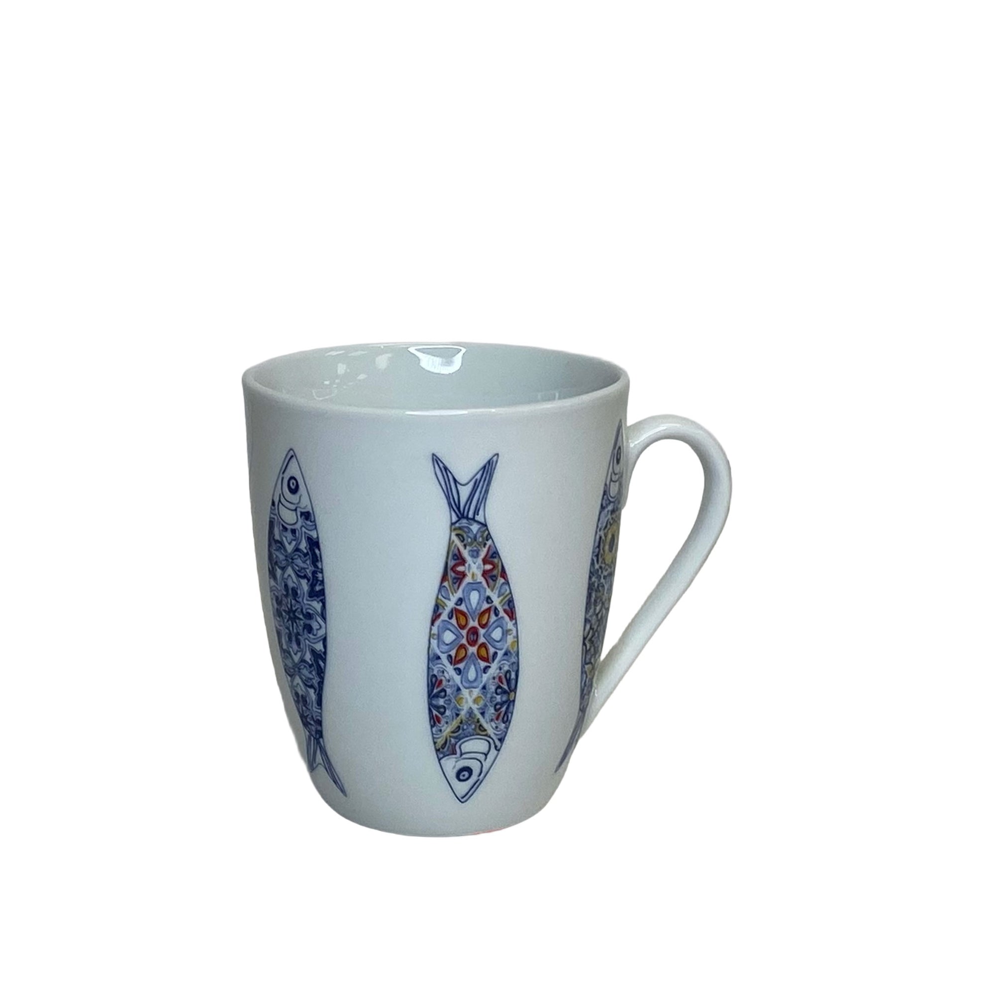 White Mug w/Sardines
