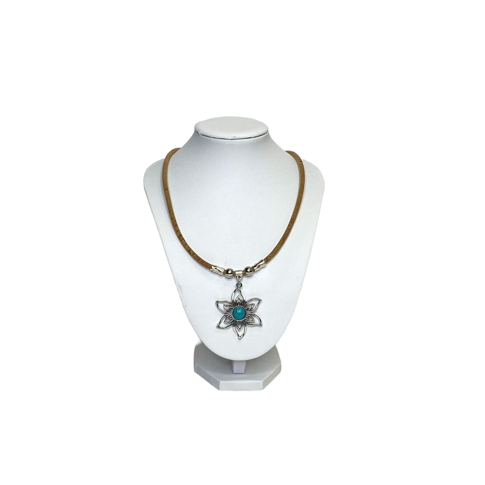 Cork Neck Turquoise