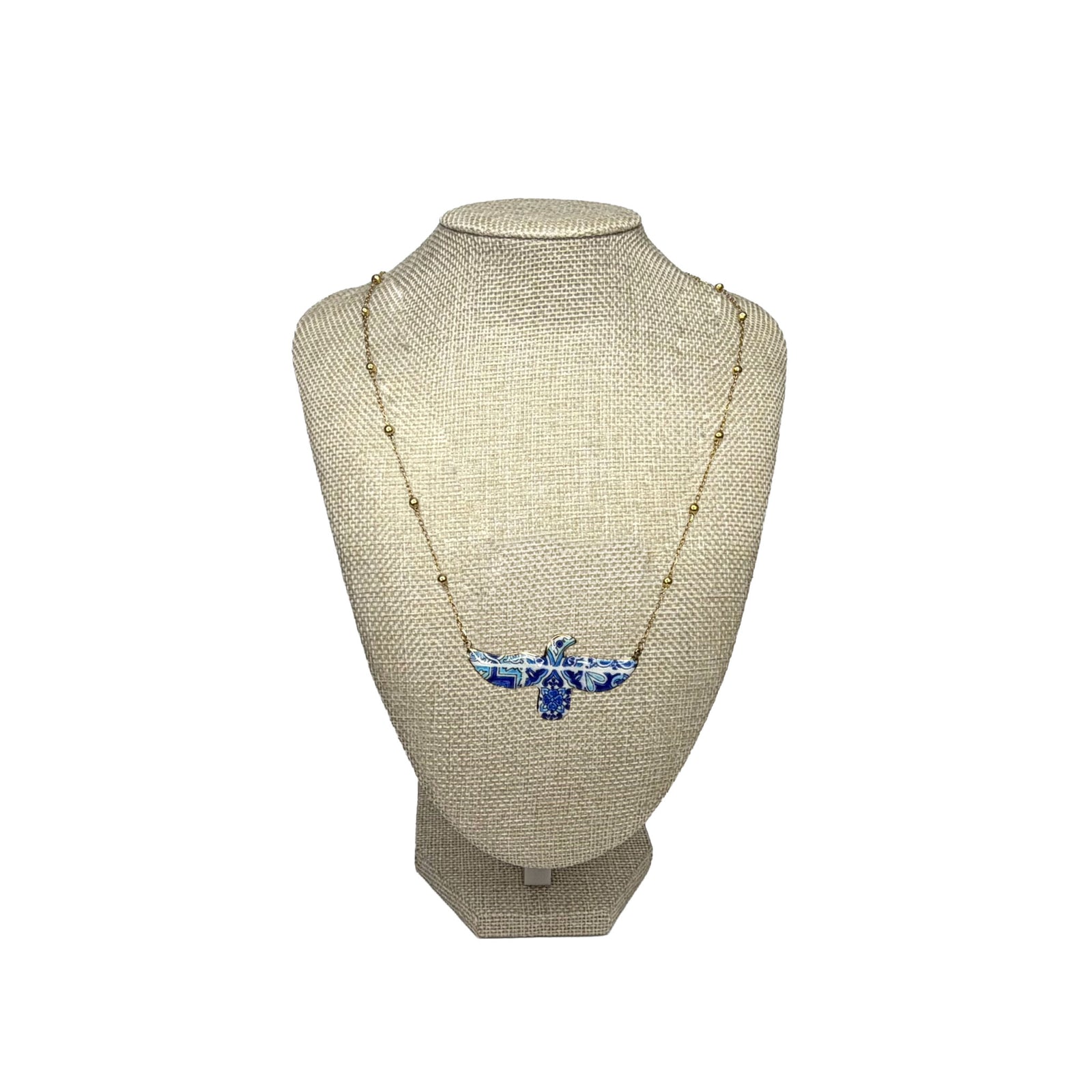 Necklace Dove Blue / Aqua