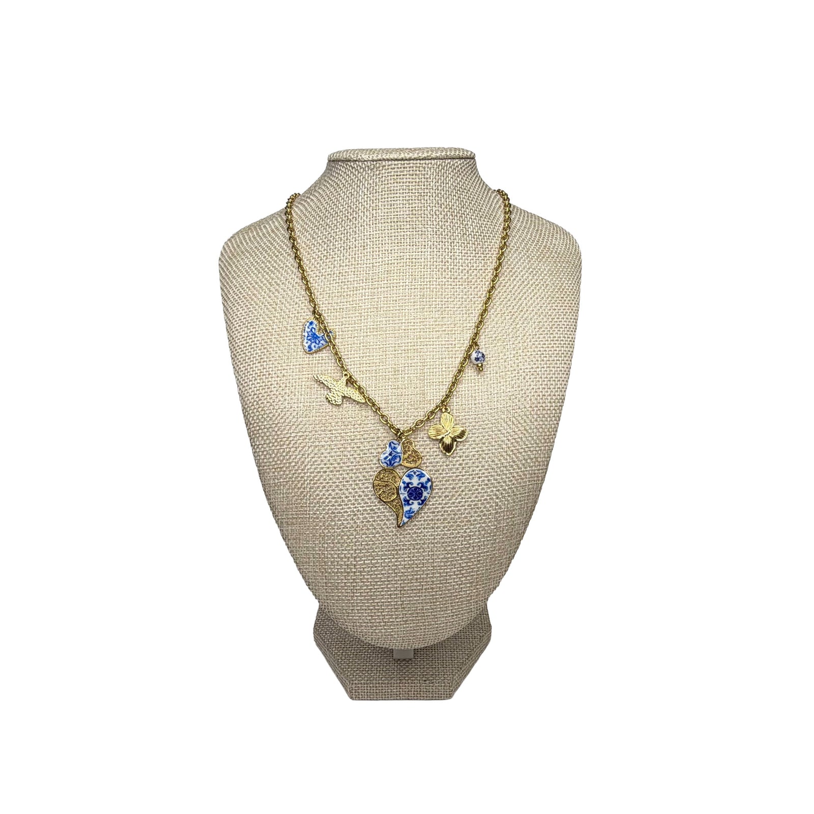 Necklace with Mosaic Charms