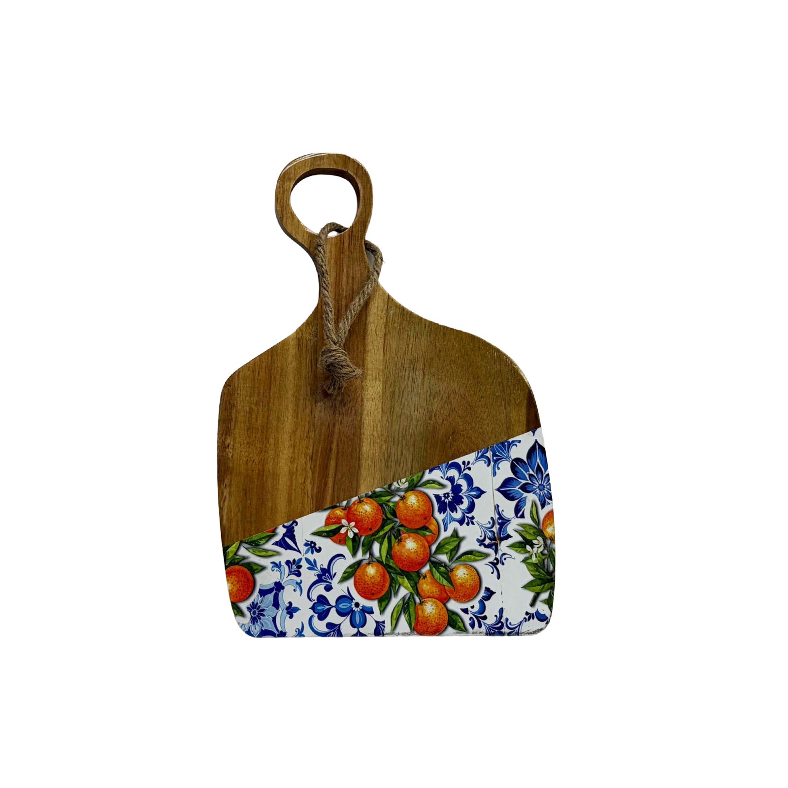 Wood Orange Square Board
