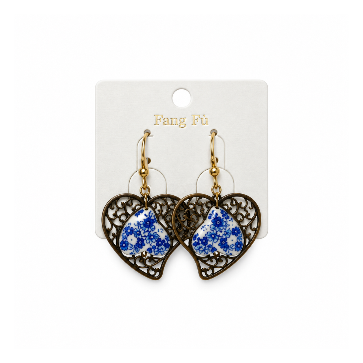 Double Heart Earring