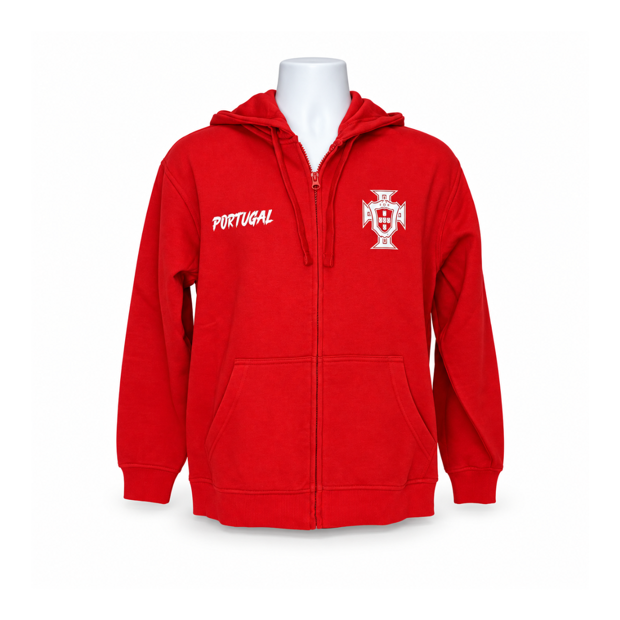 Portugal Hoodie with White Lettering