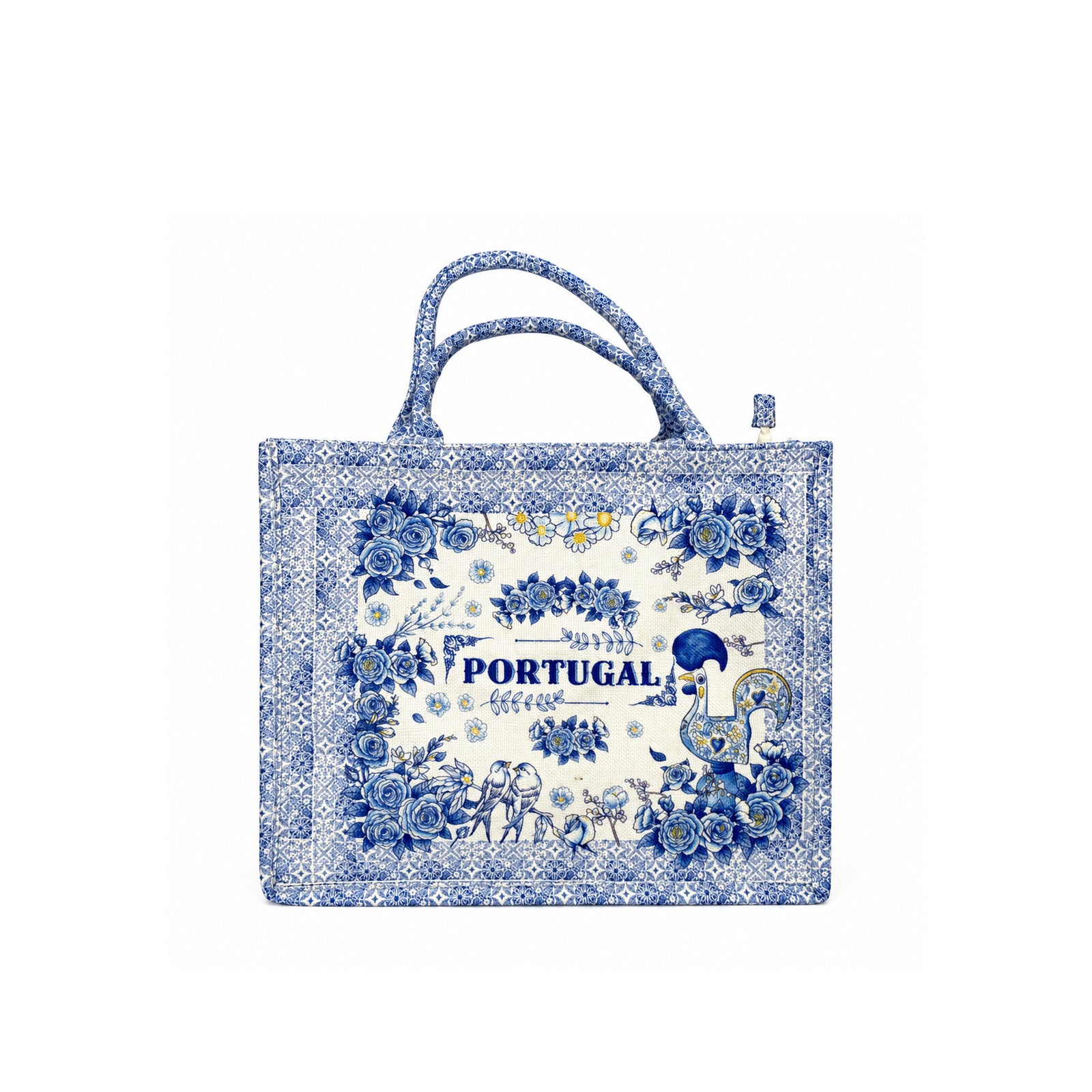 Portugal Blue Bag w/Rooster