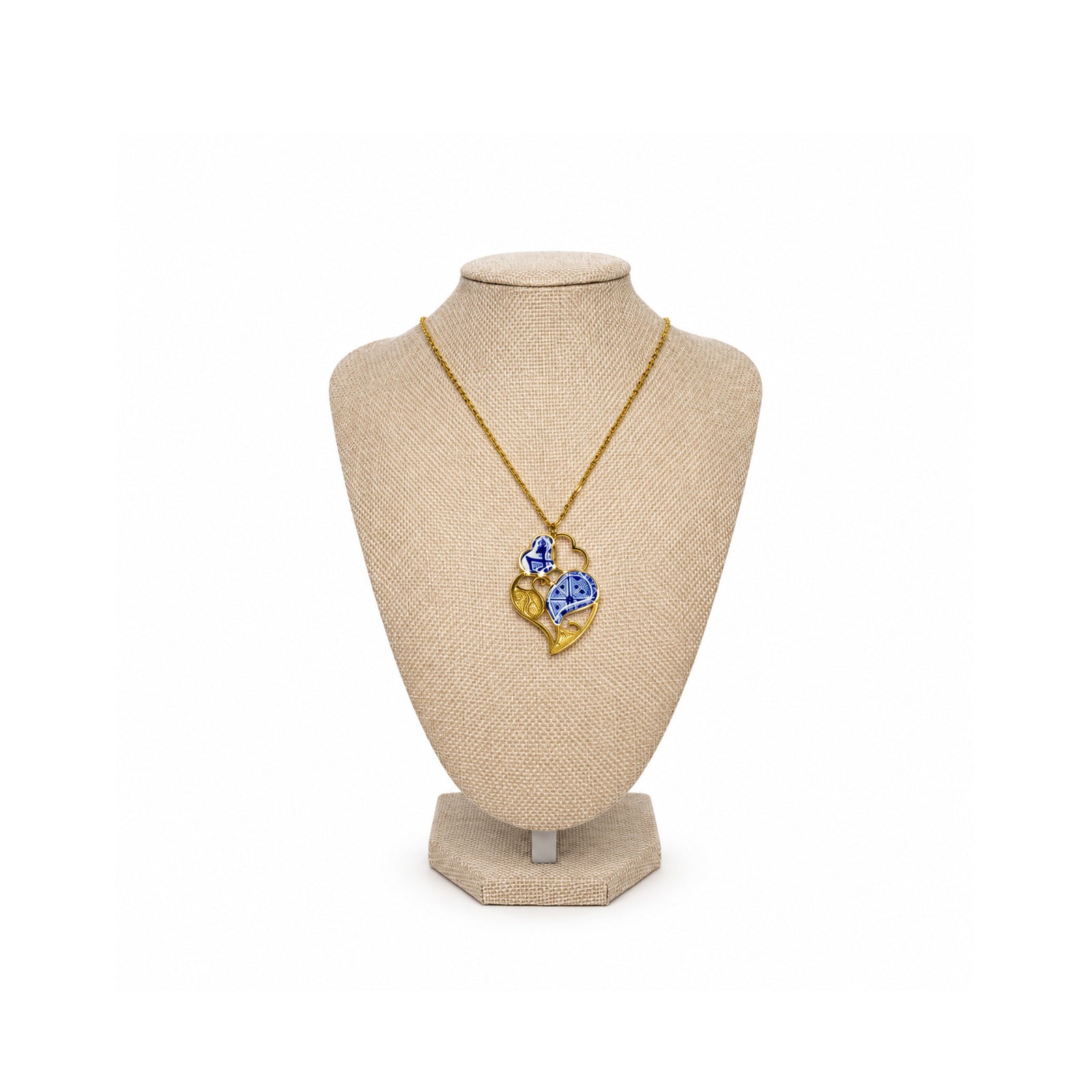 Double Heart Necklace